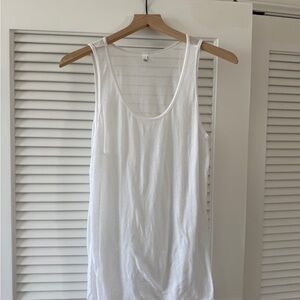White American Apparel Medium Sleeveless Tank Top
